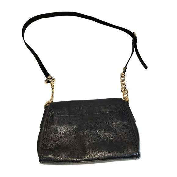 Michael Kors Black Shoulder Bag Handbag Purse 8 x 6 x 2 - Picture 2 of 7